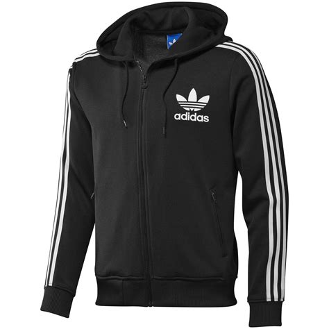 herren hoodie adidas schwarz|adidas men's white originals hoodie.